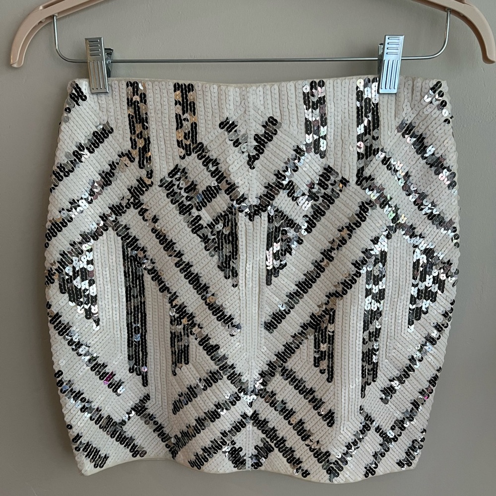 Express sparkle skirt